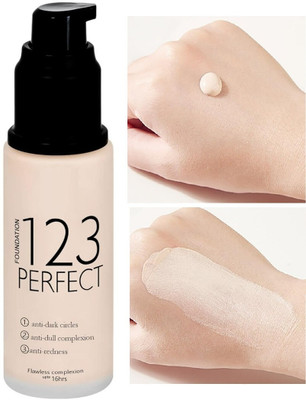FLORERO Perfecting Base Matte Finish  Foundation(IVORY, 30 ml)