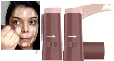 ADJD Combo Make Up Stick with SPF 12 Concealer Foundation(PACHELLE ROSE, 30 g)