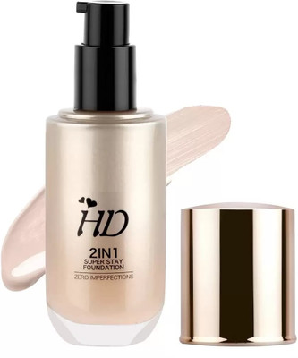 GULGLOW99 waterproof long lasting high definition foundation Foundation(BEIGE, 60 ml)