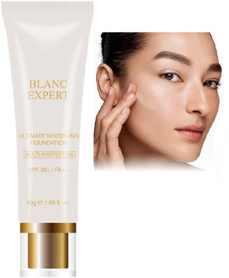 MYEONG Full Coverage Face Makeup Blendable Ultimate Foundation Cream Foundation(Beige, 50 g)