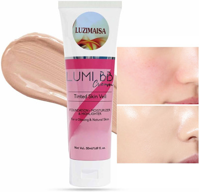 luzimaisa 3-In-1 Foundation+Moisturizer Cream For All Skin Types Foundation(Node, 50 ml)