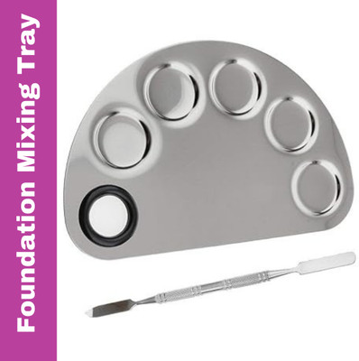 SIYDHA Foundation \ Colour \ Makeup Mixing Palette With Comfortable Thumb Hole