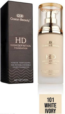 OB OCEAN BEAUTY Full Liquid Definition Matte Finish Dewy Base Hydrating Mousse Foundation Cream Foundation(HD Coverage Waterproof High Oily Dry BB CC All Dusky Dark Skin Type for 24 Hours, 45 ml) OB OCEAN BEAUTY Full Liquid Definition Matte Finish Dewy Base Hydrating Mousse Foundation Cream Foundation(HD Coverage Waterproof High Oily Dry BB CC All Dusky Dark Skin Type for 24 Hours, 45 ml)