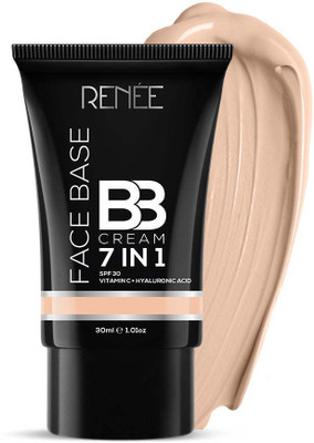 Renee Face Base BB Cream B01 Butterscotch, 30ml Foundation(B01 Butterscotch, 30 ml)
