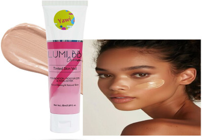YAWI BB Cream Natural SPF-20- Effortless Radiance Glow  Foundation(Natural, 50 ml)