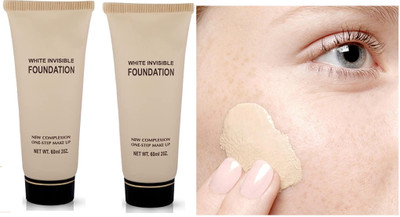 Wonholli Foundation Full Coverage for All Skin Types Foundation(Ivory, 120 ml)