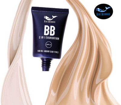 BLUEMERMAID BB Foundation Cream Full Coverage Lightweight Long Lasting Matte Finish Foundation(BEIGE, 30 ml)