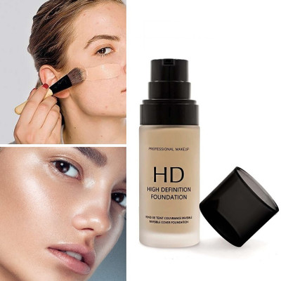 SILDUST WATERPROOF MAKEUP HD MATTE FULL COVERAGE FOUNDATION Foundation(BEIGE, 30 ml)