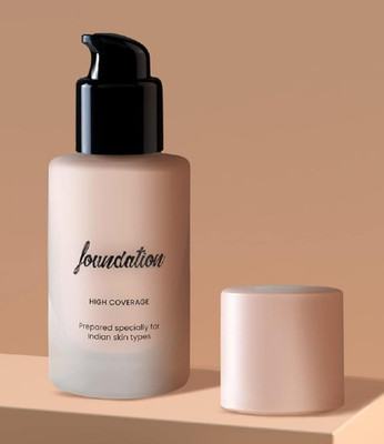 Latixmat HIGH COVERAGE FOUNDATION BLEMISH FREE MAKEUP Foundation(Ivory, 40 ml)