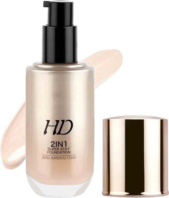 EVERERIN 2-in-1 High Coverage Blemish Free & Blendable Foundation For Makeup Foundation(IVORY, 60 ml)
