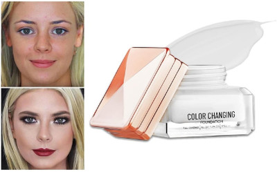 THTC Liquid Color Changing Foundation Oil-control Makeup  Foundation(white, 30 g)