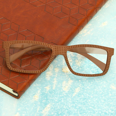 GOOD LIFE FASHION Full Rim (+1.50) Rectangle Reading Glasses(132 mm)