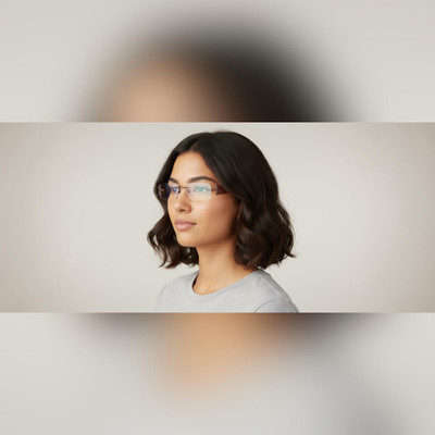 Shri Anand Optics Rimless Rectangle Frame(18 mm)