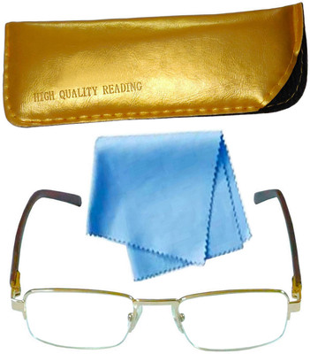 Savy Half Rim (+1.75) Rectangle Reading Glasses(130 mm)