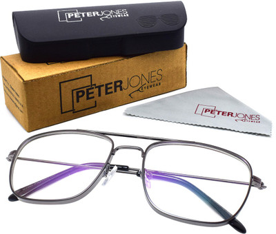 PETER JONES Full Rim Square Frame(54 mm)
