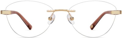 john jacobs Rimless Oval Frame(54 mm)