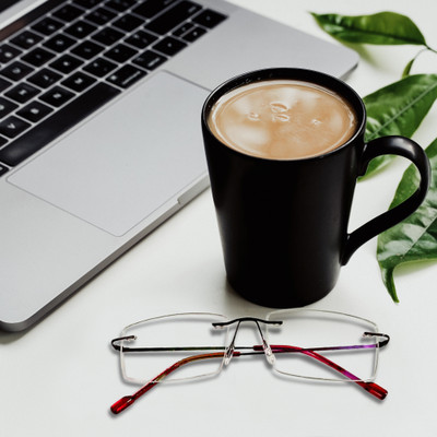REDHILLS Rimless Aviator Frame(55 mm)