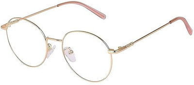 BLACK BURG Full Rim Round, Oval Frame(52 mm)