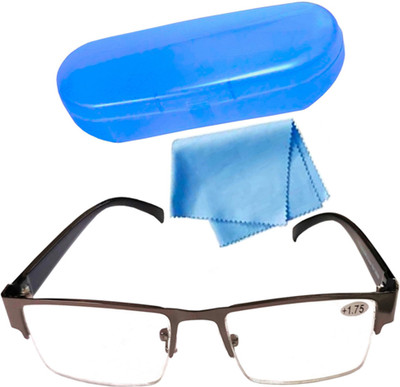 Glasso Half Rim (+1.75) Rectangle Reading Glasses(133 mm)
