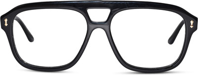 Lenskandy Full Rim Rectangle, Aviator Frame(142 mm)