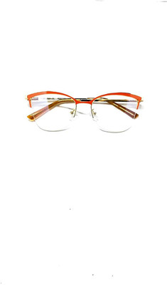 GLOBALOPTICS Full Rim Oval Frame(55 mm)