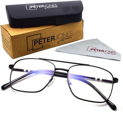 PETER JONES Full Rim Square Frame(52 mm)