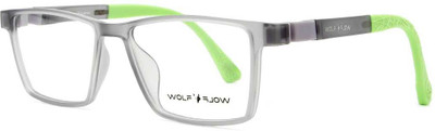 WOLFFLOW Full Rim Rectangle Frame(46 mm)