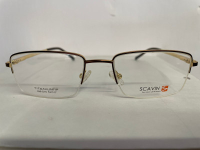 scavin eye wear Half Rim Rectangle Frame(456 mm)