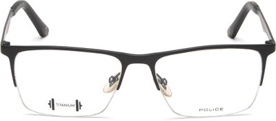 POLICE Half Rim Square Frame(53 mm)