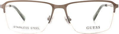 GUESS Half Rim Rectangle Frame(55 mm)