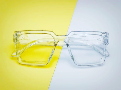 LIZA ANGEL Full Rim Square, Wayfarer Frame(140 mm)