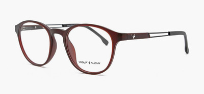 WOLFFLOW Full Rim Round Frame(47 mm)