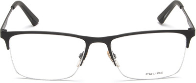 POLICE Half Rim Square Frame(53 mm)