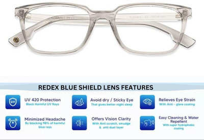 Redex Full Rim Square Frame(50 mm)