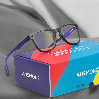 Anemone Full Rim Wayfarer, Square Frame(50 mm)