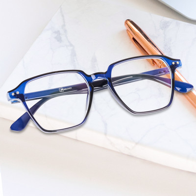 PETER JONES Full Rim Square Frame(50 mm)