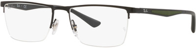 Ray-Ban Half Rim Rectangle Frame(53 mm)