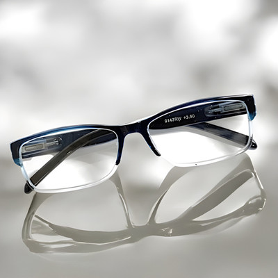 SSG Groupsolutions Half Rim (+2.00) Rectangle Reading Glasses(133 mm)