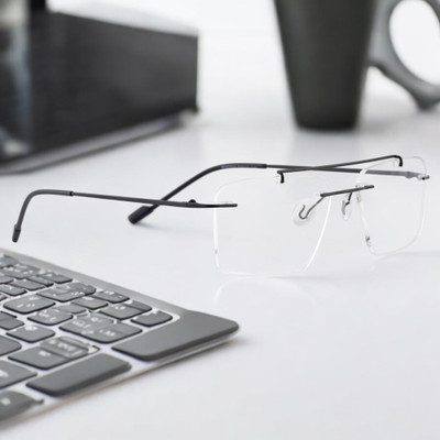 REDHILLS Rimless Rectangle Frame(55 mm)