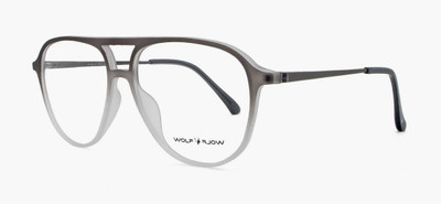 WOLFFLOW Full Rim Aviator Frame(52 mm)