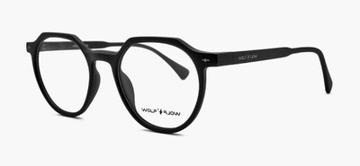 WOLFFLOW Full Rim Round Frame(49 mm)