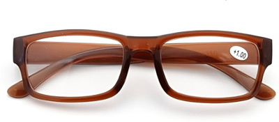 Eyevr Full Rim (+1.75) Rectangle Reading Glasses(133 mm)