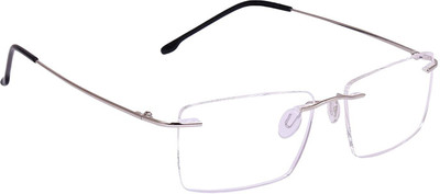 Rimless Square Reading Glasses(55 mm) Rimless Square Reading Glasses(55 mm)
