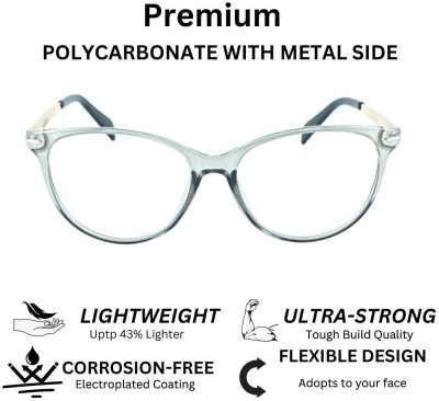 REDHILLS Full Rim Cat-eyed Frame(55 mm)