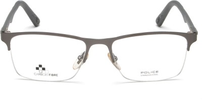 POLICE Half Rim Square Frame(52 mm)