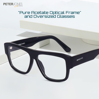 PETER JONES Full Rim Square Frame(58 mm)