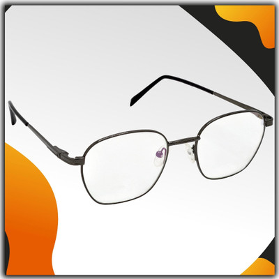 Hrinkar Full Rim Rectangle Frame(50 mm)