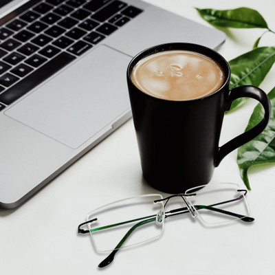 Redex Rimless (+2.75) Rectangle Reading Glasses(20 mm)