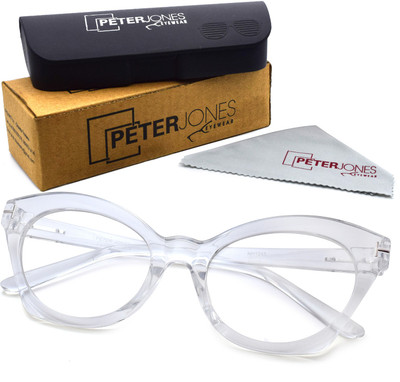 PETER JONES Full Rim Cat-eyed Frame(56 mm)