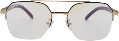 Vuezen Aviator Sunglasses(For Men, Clear)